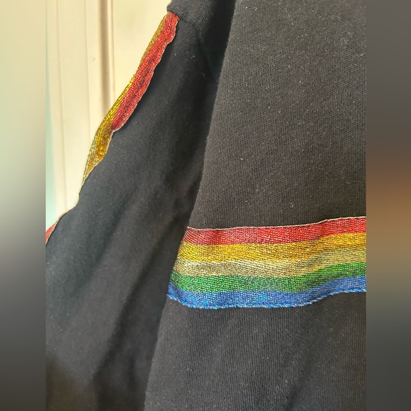 Rainbow Mickey quarter zip top - Picture 8 of 12